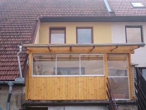 Pergola se zastřešením